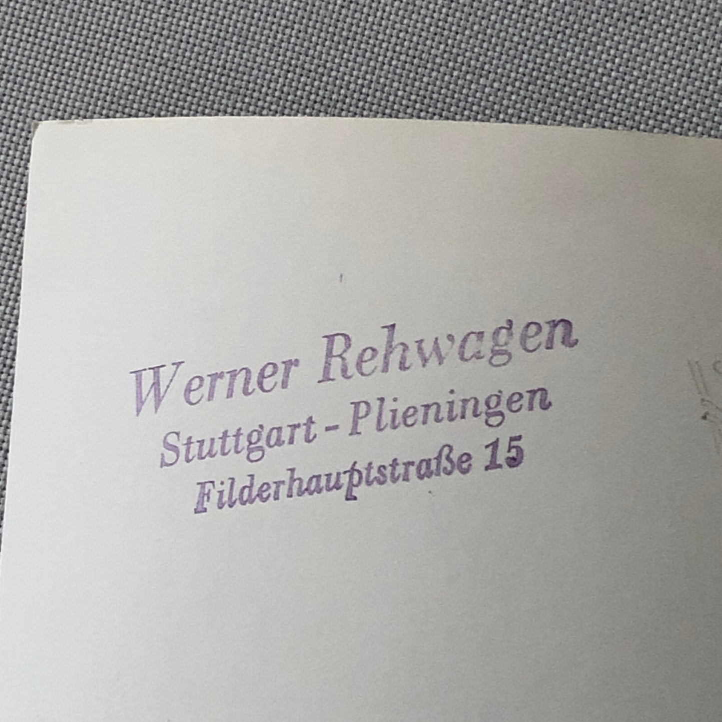 Vintage Solitude Grand Prix Racing Photo Photograph Car