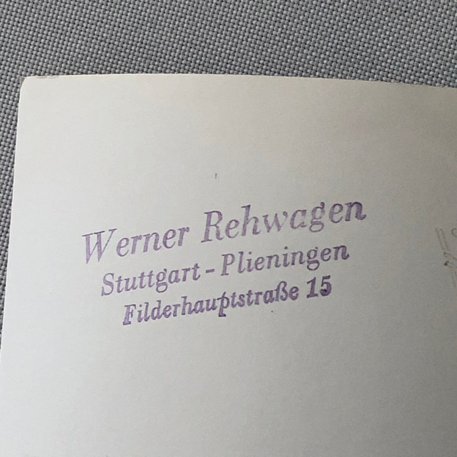 Vintage Solitude Grand Prix Racing Photo Photograph Car