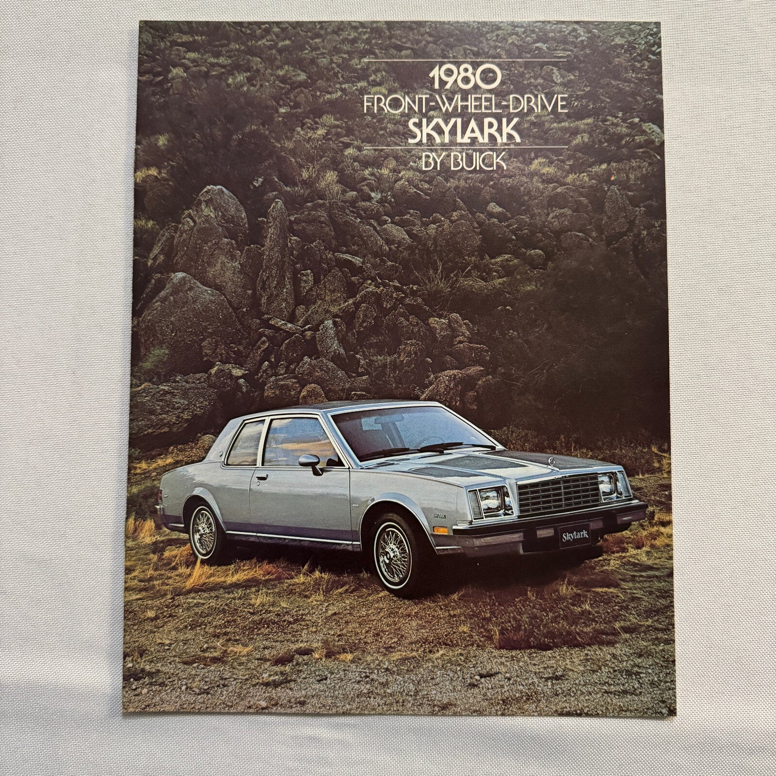 1980 Buick Skylark Car Sales Brochure Catalog Vintage Car Advertising