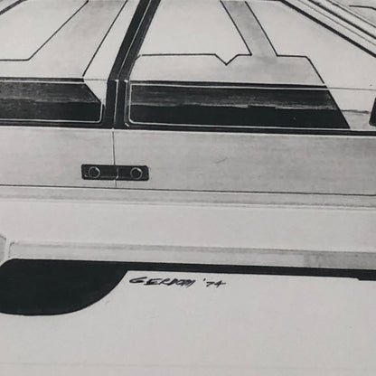 Vintage Car Design Photo Photograph of Illustration