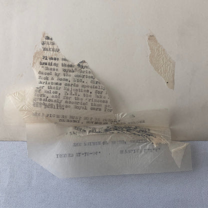 Vintage Press Photo Photograph Painting Art Piece London News Agency LNA 1934