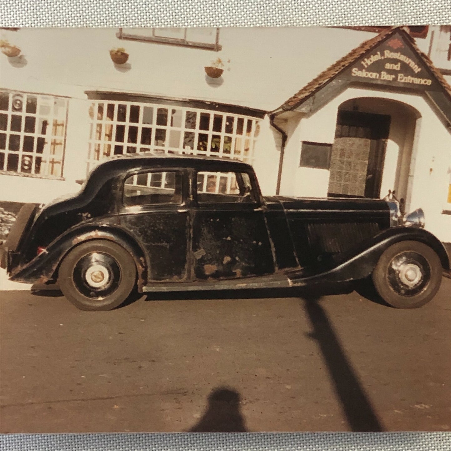 Vintage Bentley 4 1/4 Litre Barn Find Car Photo Photograph Print Lot of 2 