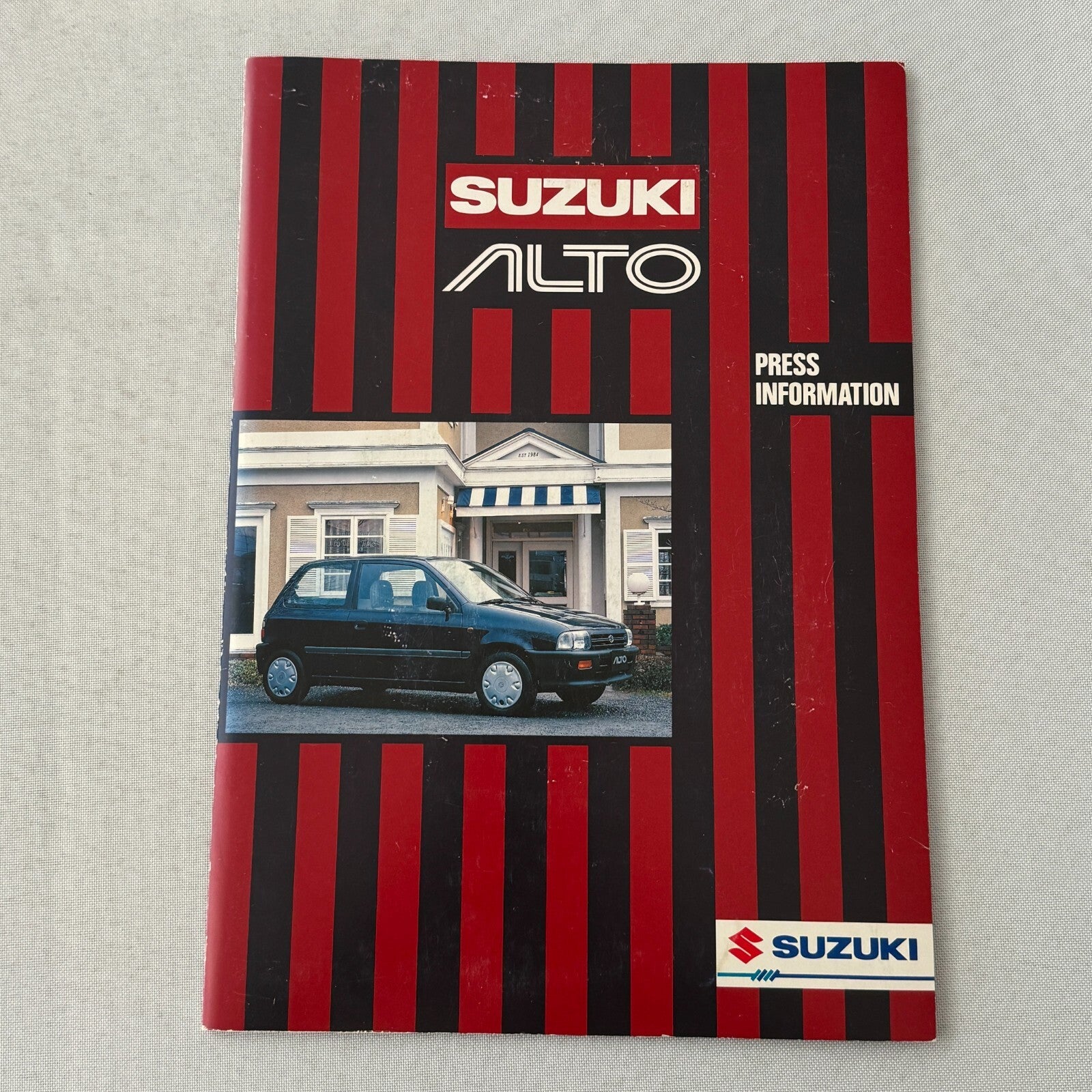 Suzuki Alto Car Press Kit Brochure Catalog Photos European