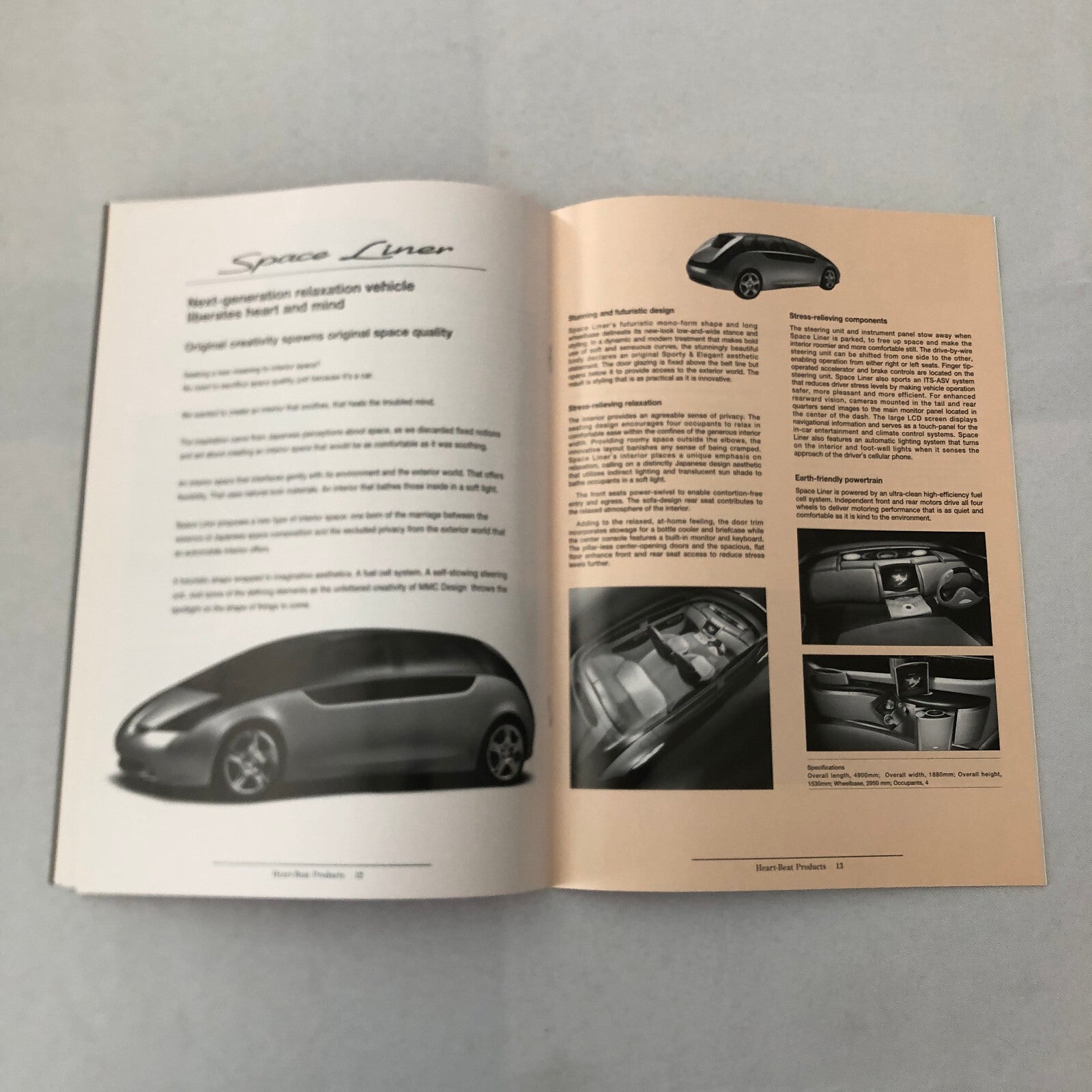 2001 Mitsubishi Concept Car Prototype Press Kit Tokyo Motor Show JDM CZ-3 SUP +