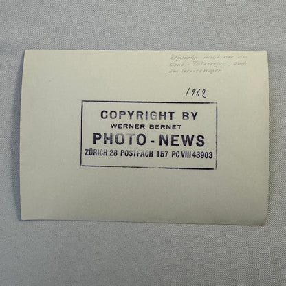 1962 Liege Sofia Liege Rally Rallye Racing Photo Photograph Vintage