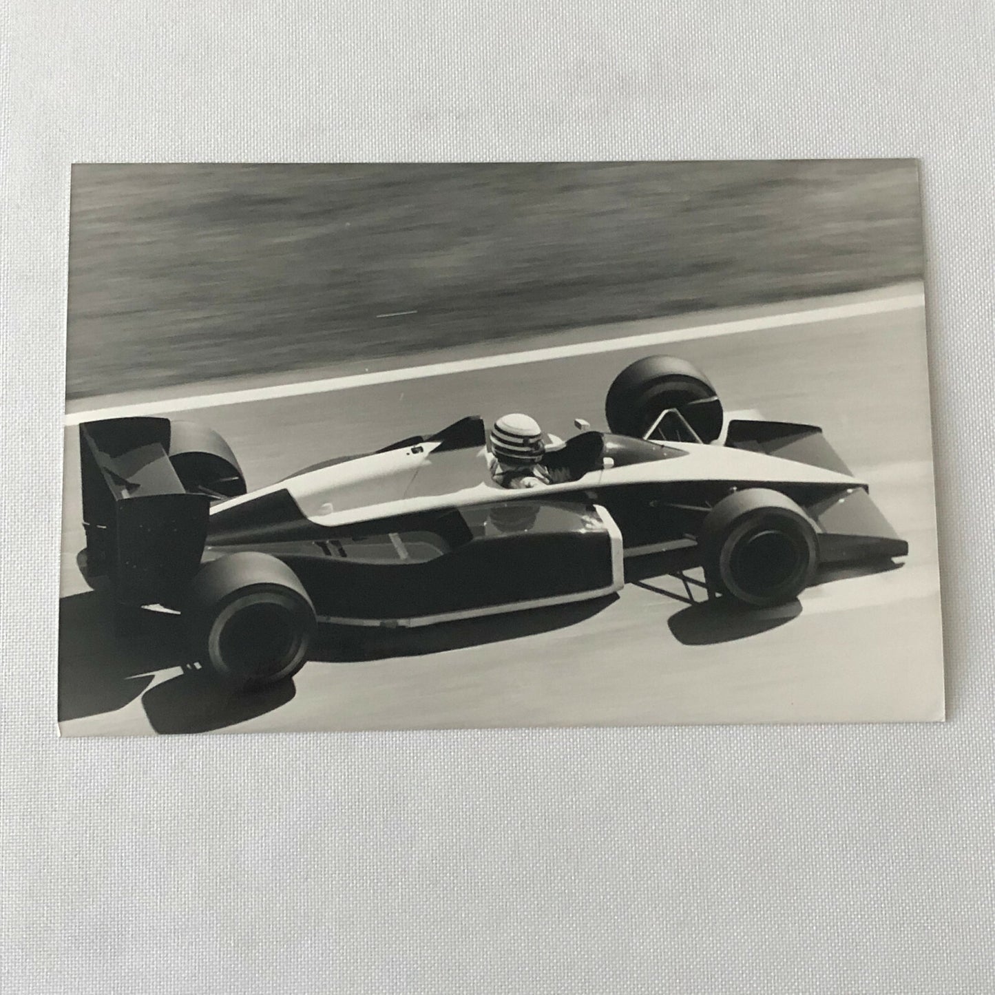 Vintage 1987 Brabham Racing Car Press Photo Photograph DPPI 