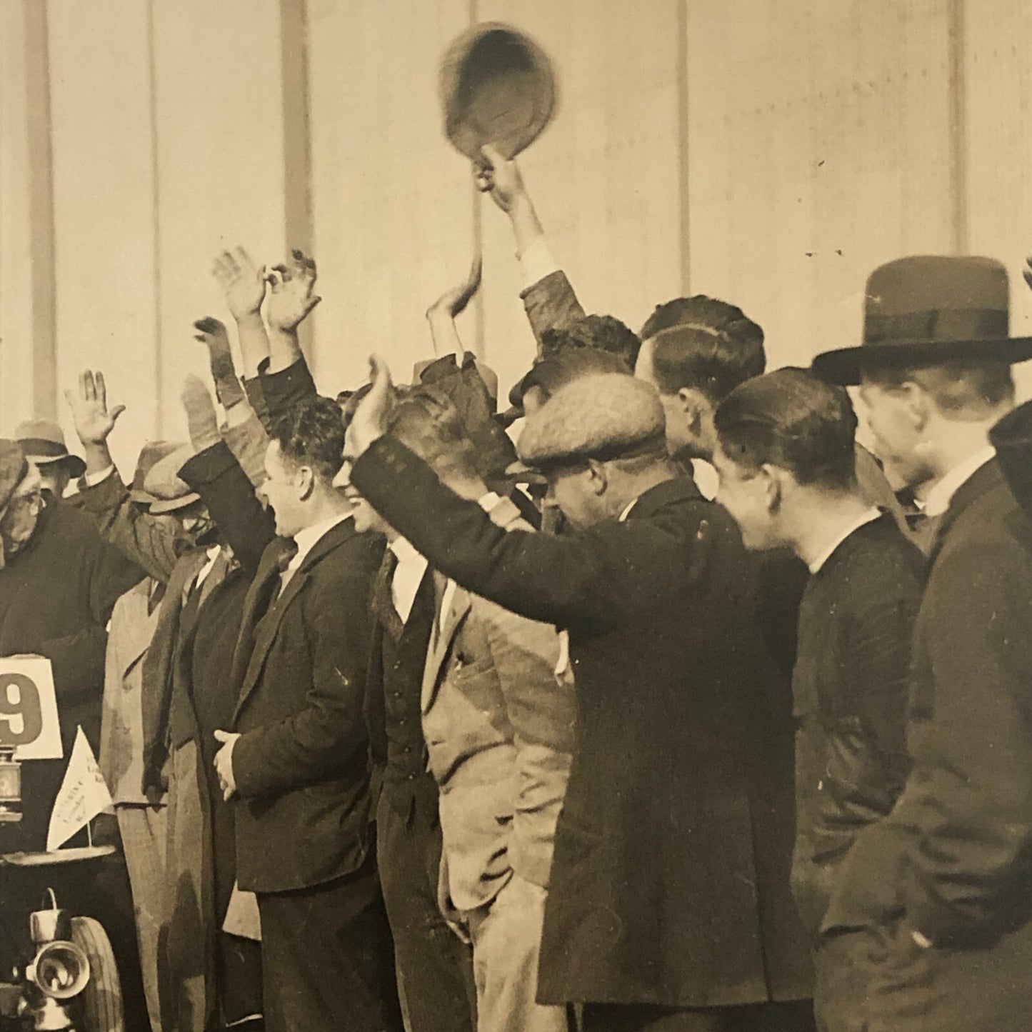 1931 Veteran Car Rally Press Photo Photograph Print Croydon Aerodome UK 