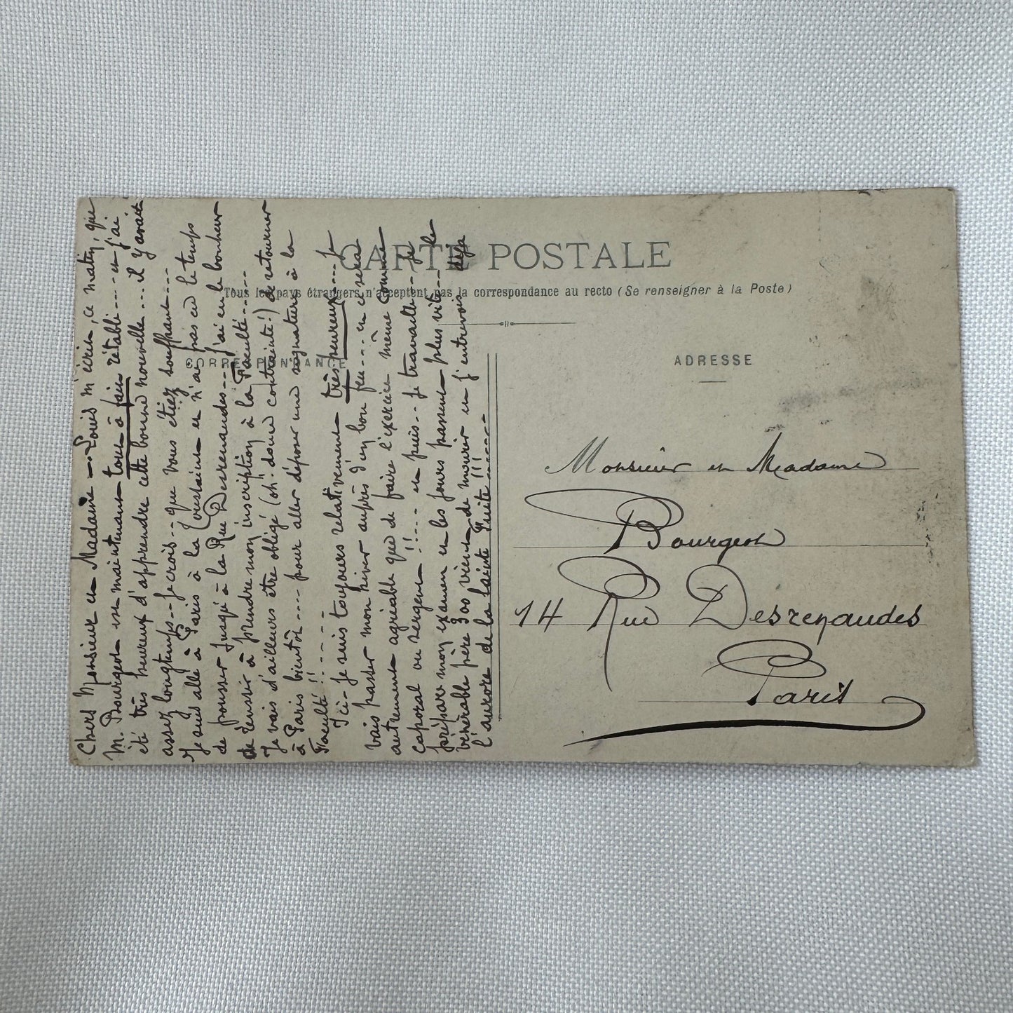 Vintage Zeppelin Airship Dirigible Postcard French Le Lebaudy in Hangar 1907