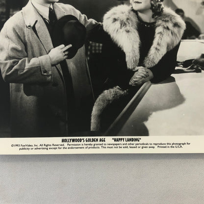 Movie Film Press Photo Photograph Happy Landing Hollywood Golden Age 1993