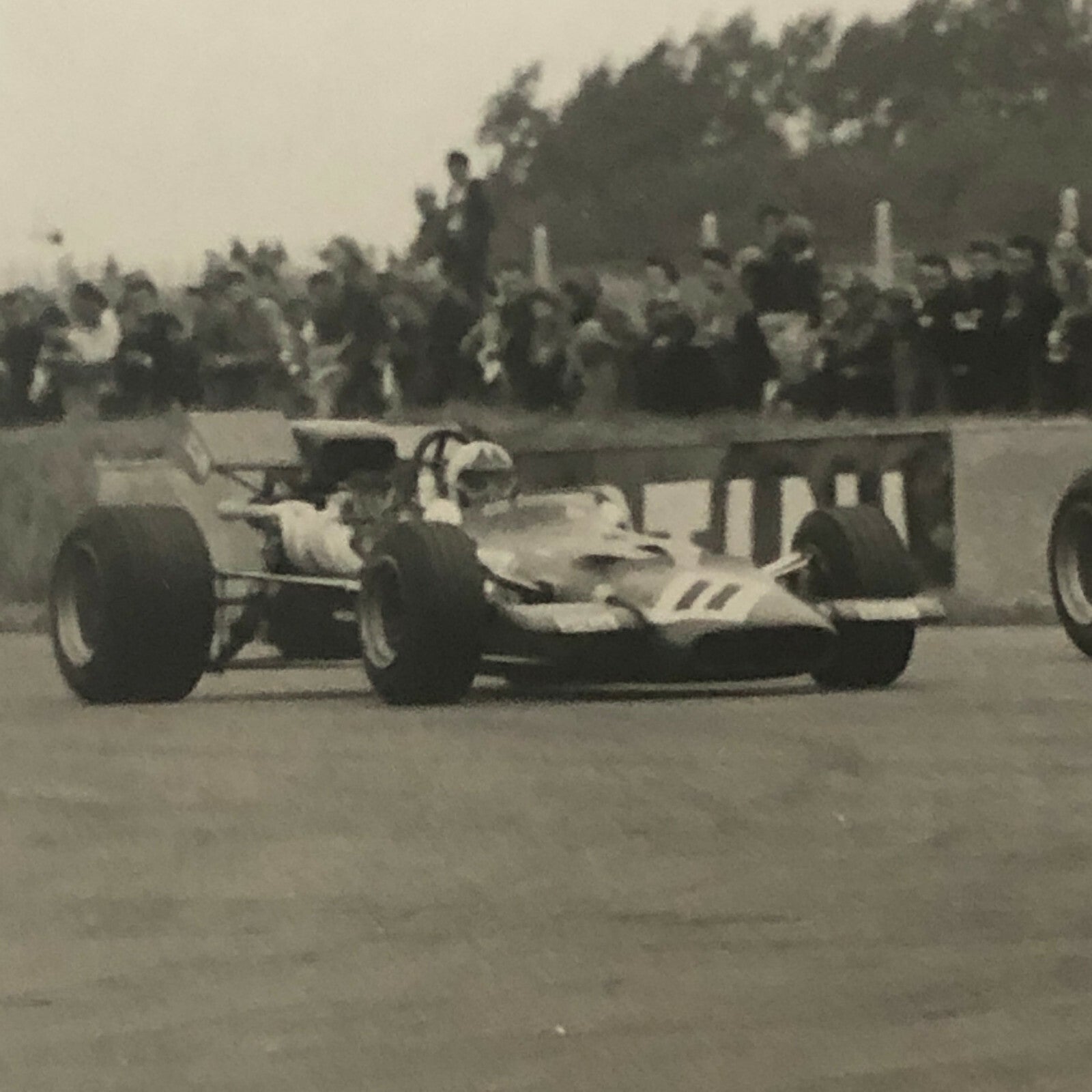 Vintage Car Racing Photo Photograph Print