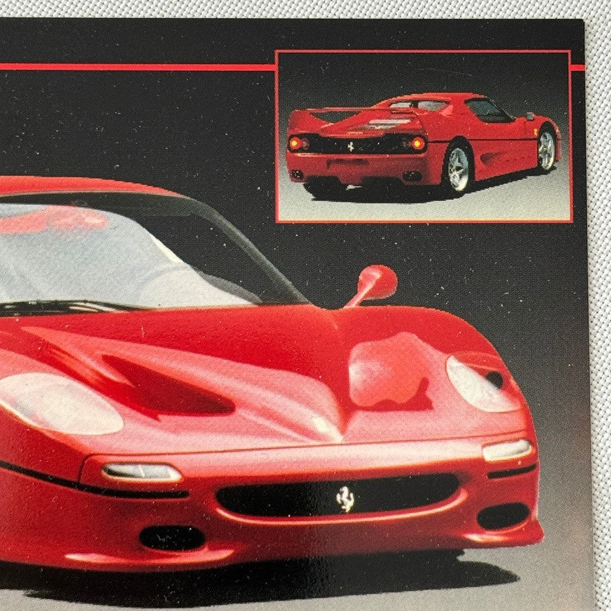Ferrari F50 Supercar Postcard Post Card