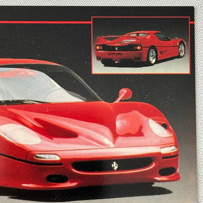 Ferrari F50 Supercar Postcard Post Card