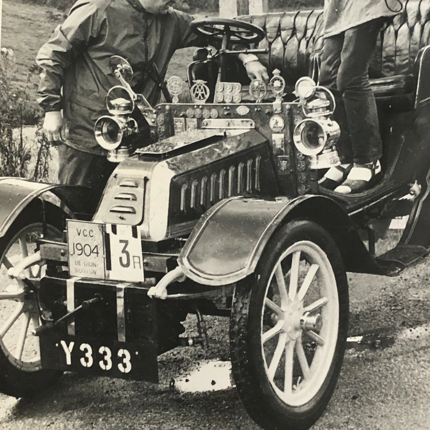 1904 De Dion Bouton Car at Veteran Car Rally Rallye 1982 Photo Photograph Print 
