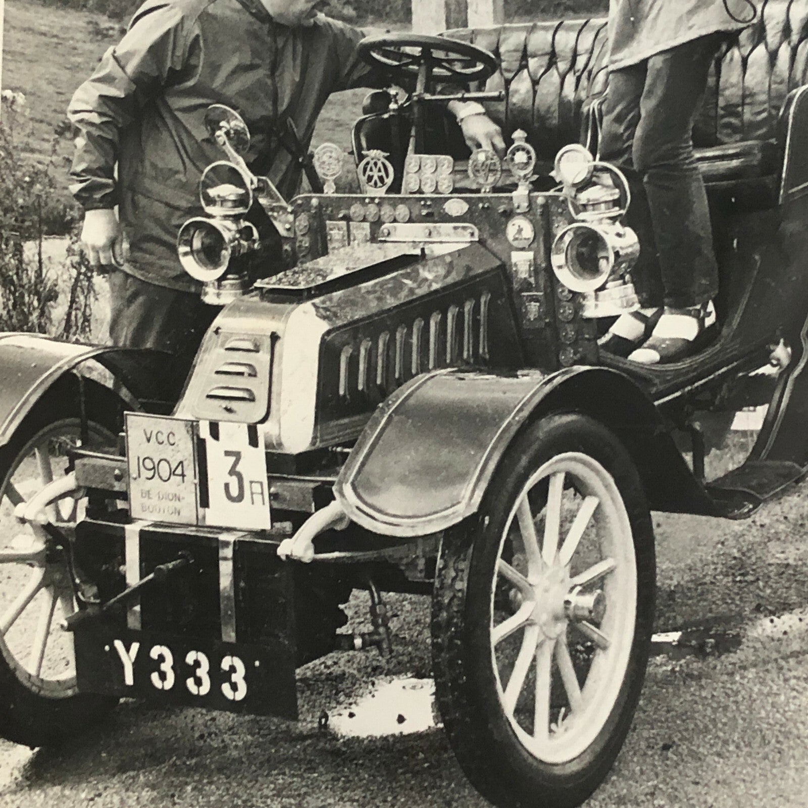 1904 De Dion Bouton Car at Veteran Car Rally Rallye 1982 Photo Photograph Print 