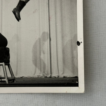 Vintage Circus Acrobat Tumbling Performer Act Photo Photograph Berlin 1953