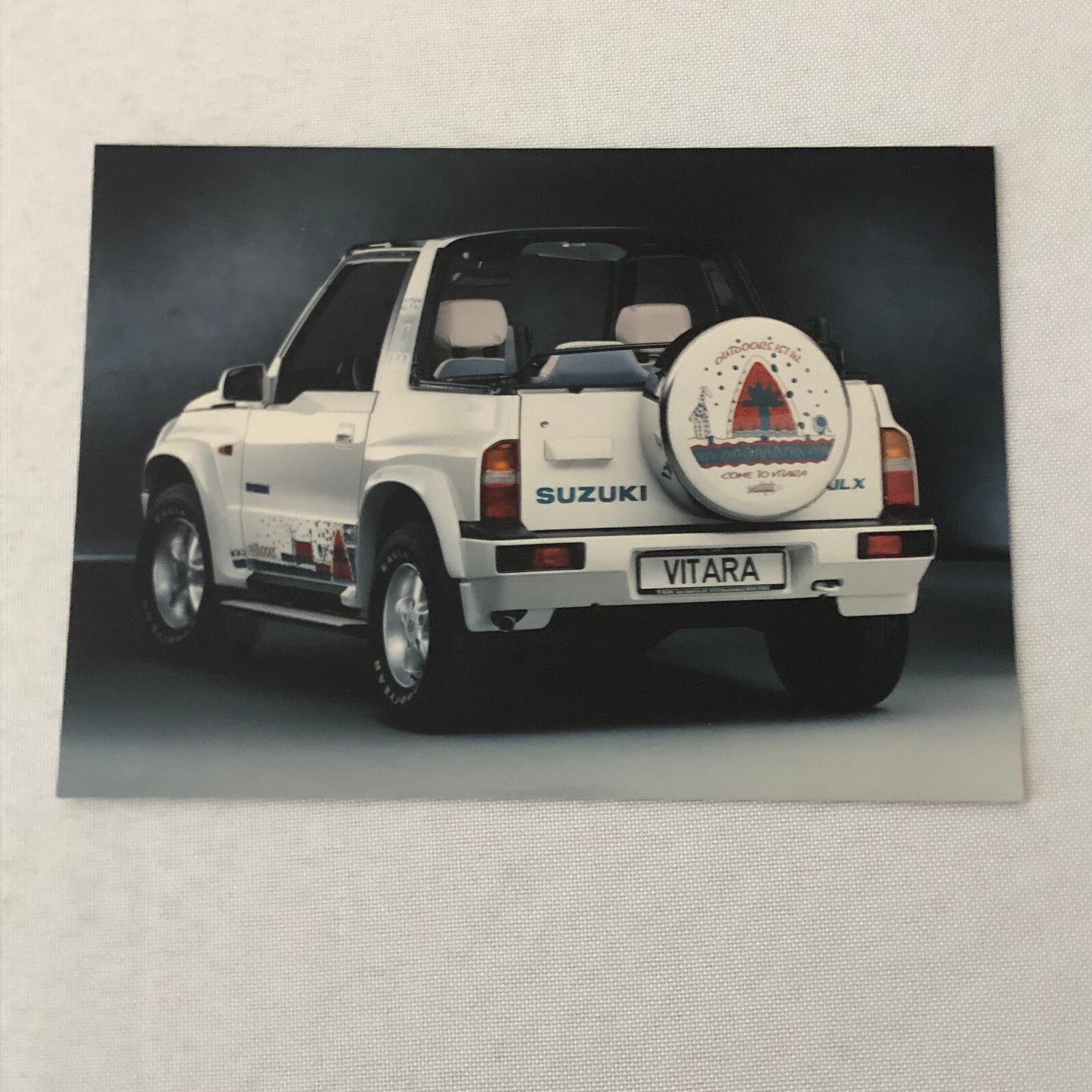 Suzuki Vitara De Luxe Cabrio Outdoors Car Factory Press Photo Photograph