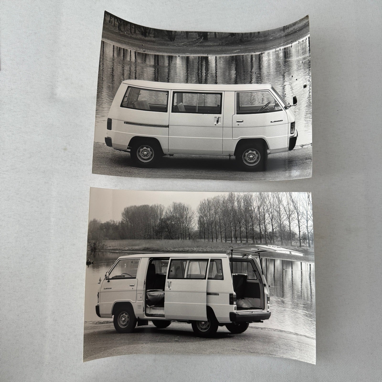 Vintage Mitsubishi Car Press Kit Photos Brochure Galant Lancer Turbo Colt GERMAN