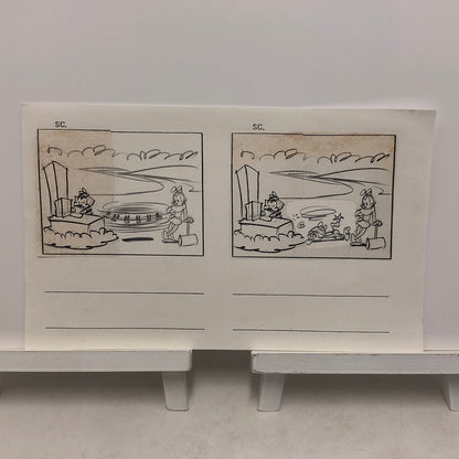 ANIMANIACS Animation Storyboard Illustration Drawing Sketch Art Story Board
