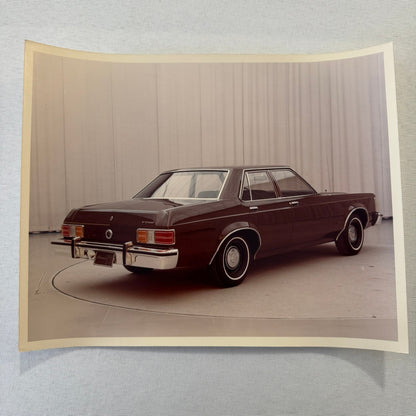 1975 Ford Granada Sedan Car Photo Photograph Print Vintage