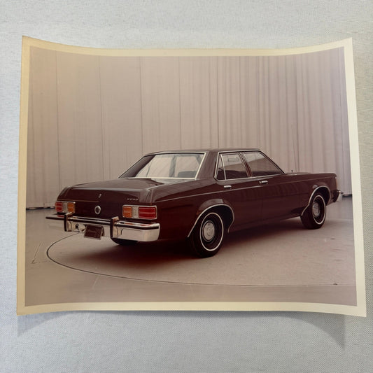 1975 Ford Granada Sedan Car Photo Photograph Print Vintage