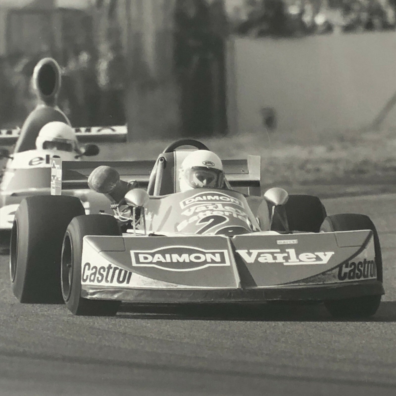 Vintage 1976 Formula 2 F2 Hockenheim Racing Photo Photograph