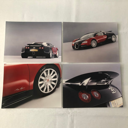 Bugatti Veyron Press Kit Brochure Photos 2002 German Text