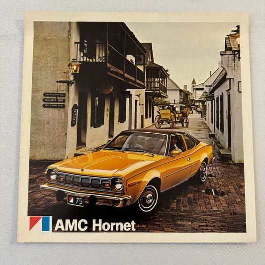 1975 AMC Hornet Car Sales Brochure Catalog American Motors Hornet Advertising