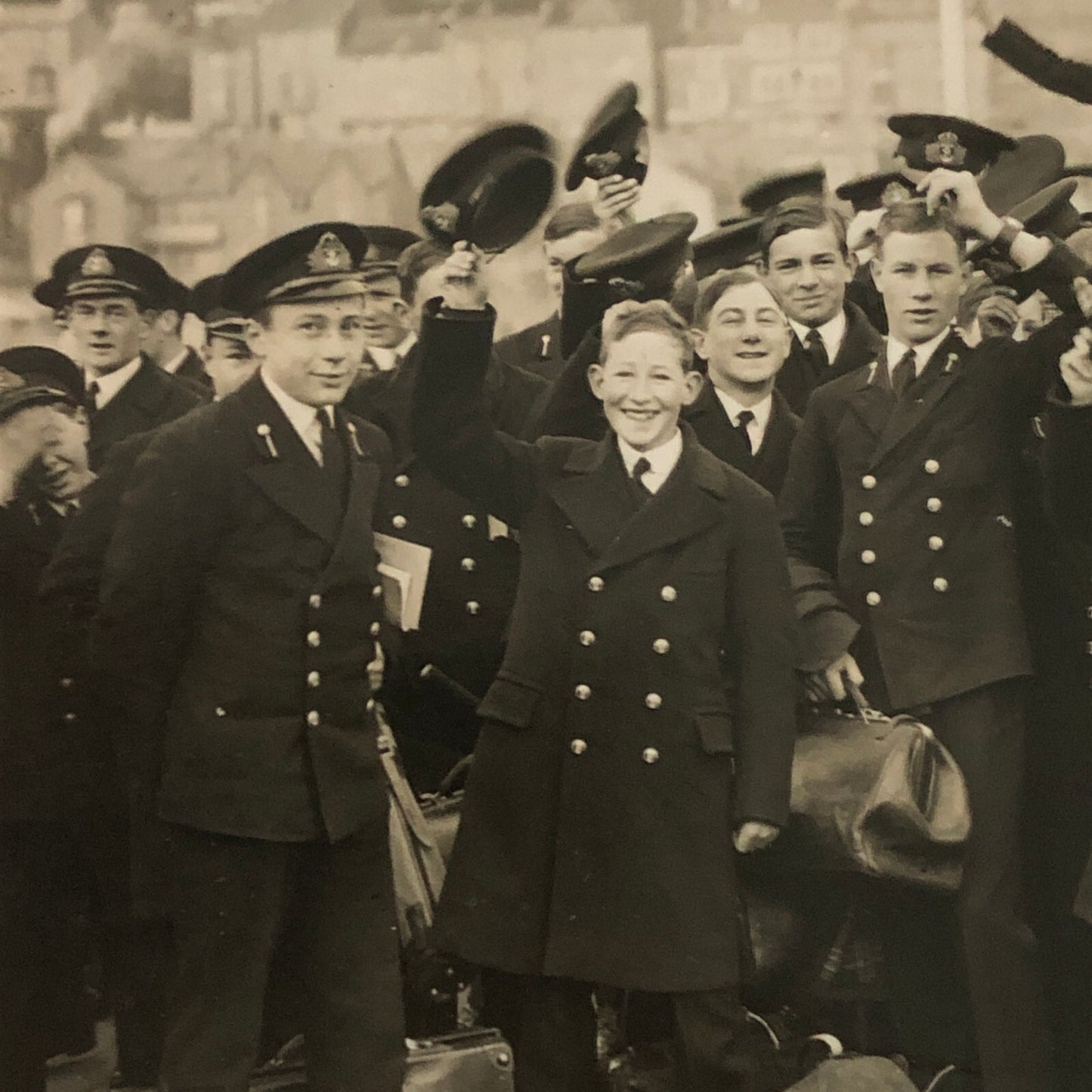 Vintage Press Photo Photograph Royal Naval College Cadets Dartmouth UK