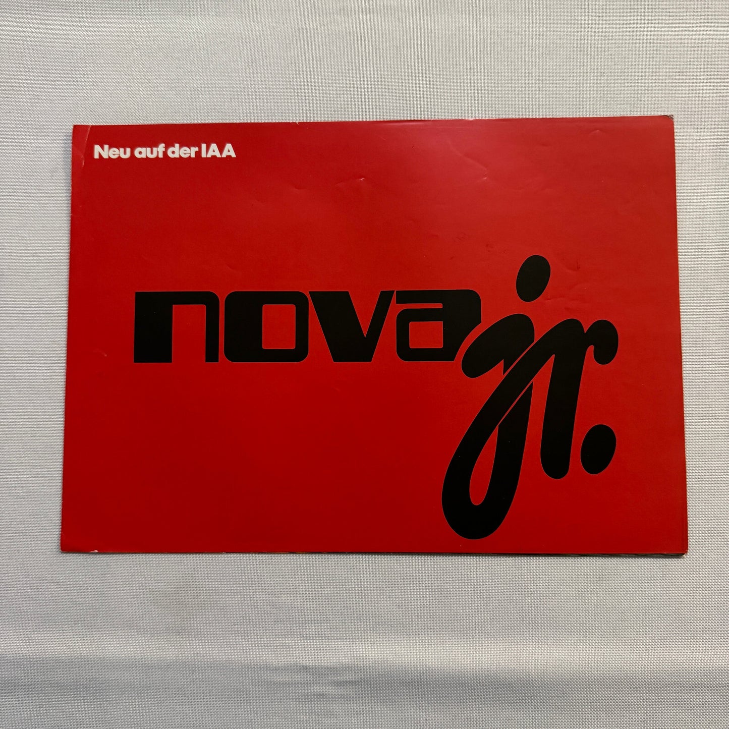 Lada Nova Jr Car Sales Brochure Catalog Advertising German Text European