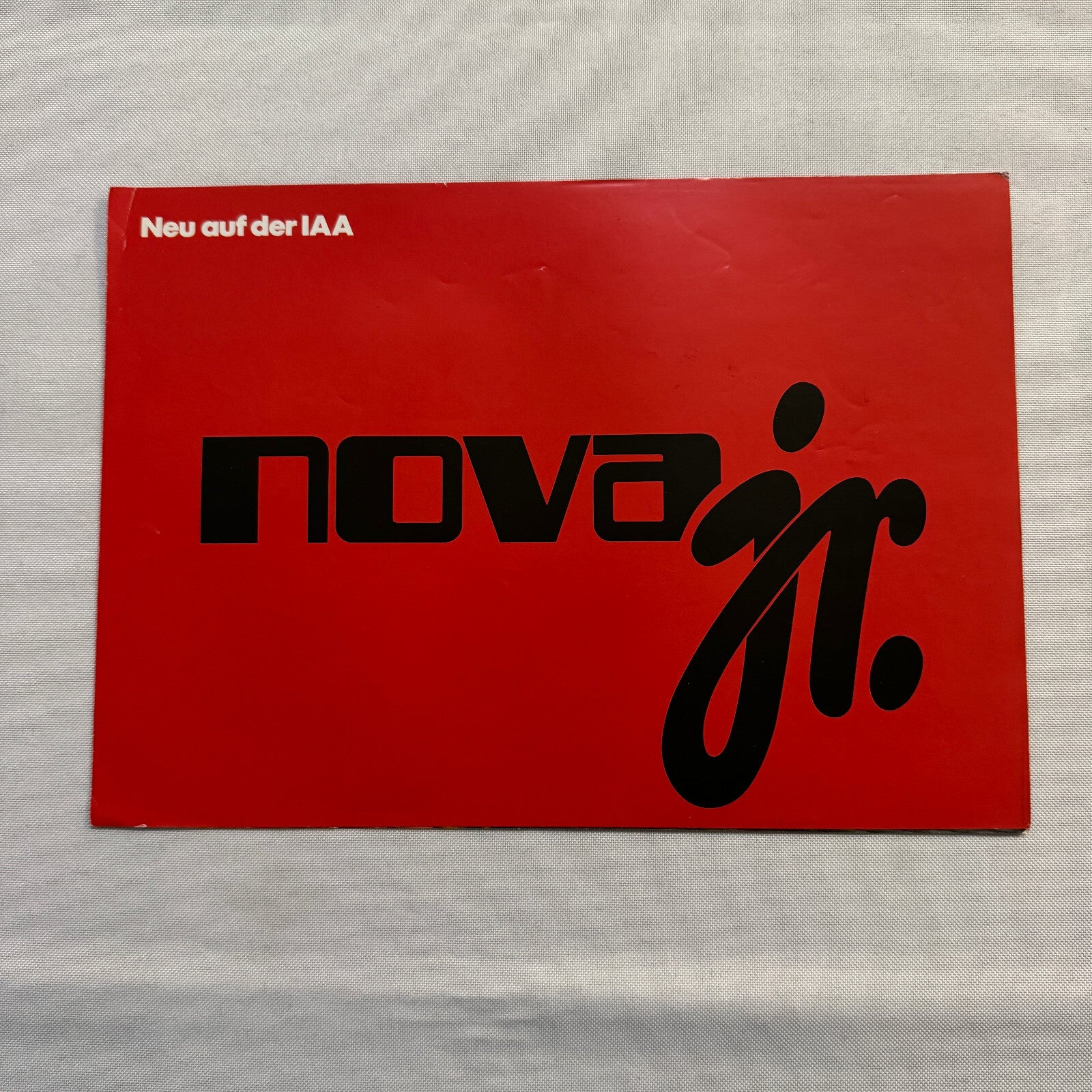 Lada Nova Jr Car Sales Brochure Catalog Advertising German Text European