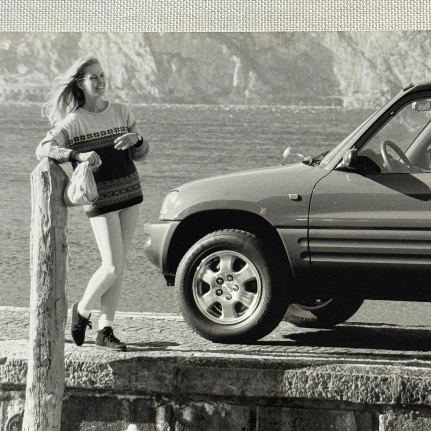 1994 Toyota RAV4 SUV Factory Press Photo Photograph Lot 2x