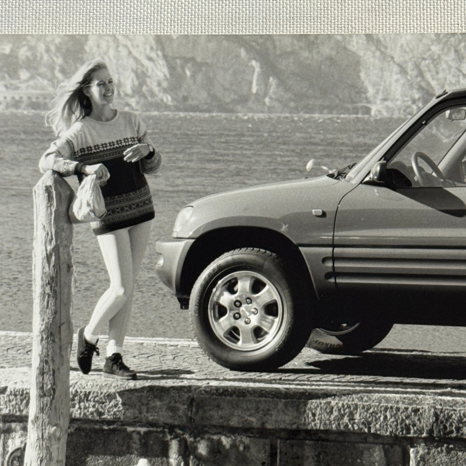 1994 Toyota RAV4 SUV Factory Press Photo Photograph Lot 2x