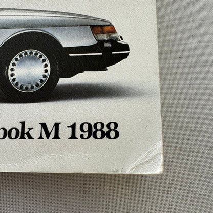 1988 Saab 900 Owners Manual Instruction Guide Book Combi Cabriolet SWEDISH TEXT