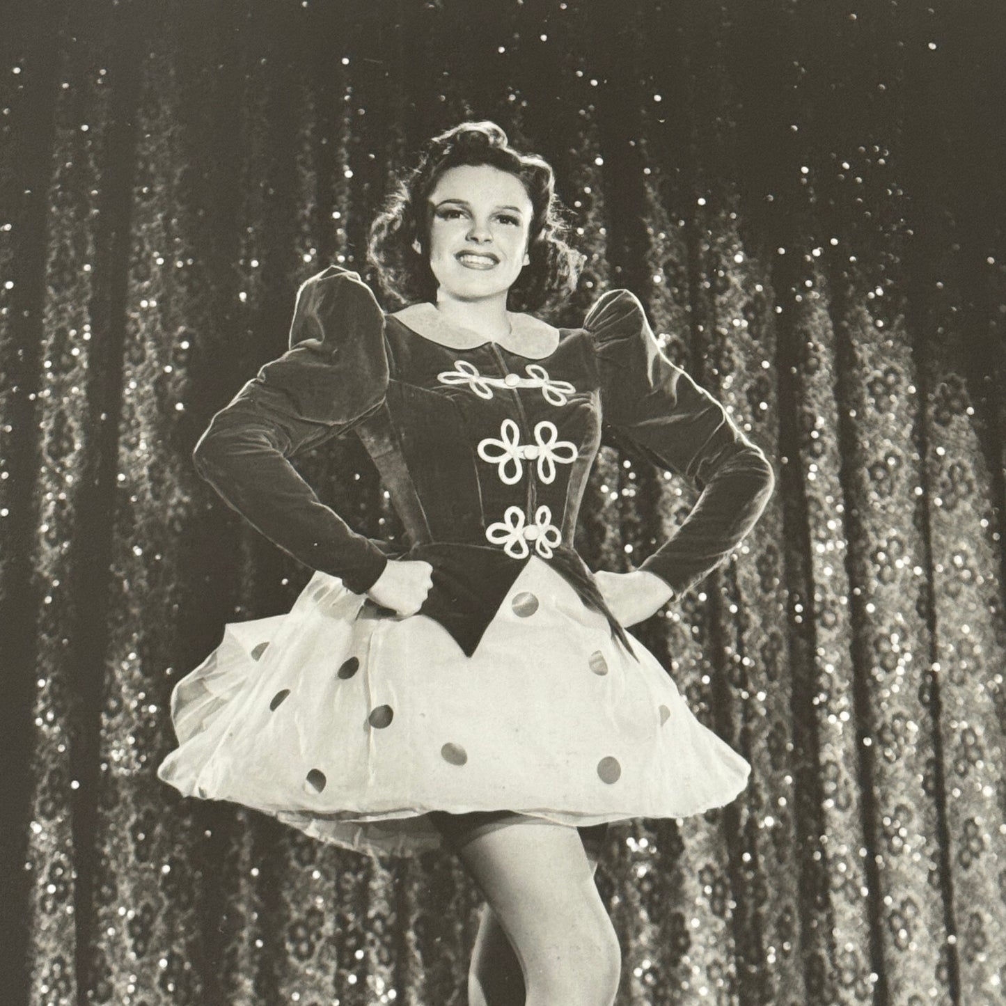 Vintage Actress Photo Photograph Print Beautiful Judy Garland