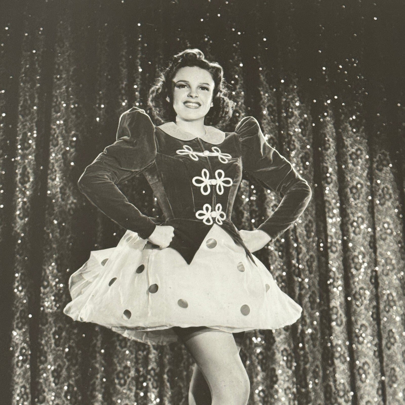 Vintage Actress Photo Photograph Print Beautiful Judy Garland