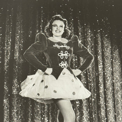 Vintage Actress Photo Photograph Print Beautiful Judy Garland
