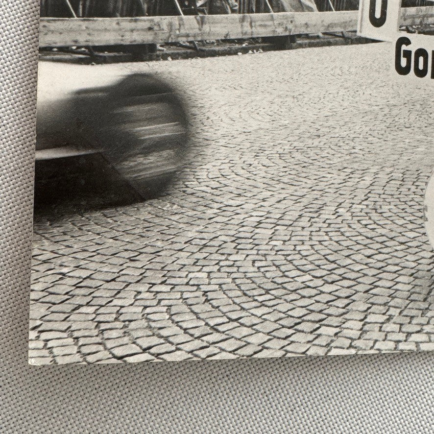 Vintage Car Racing Motorsport Photo Photograph Print Unidentified Officials