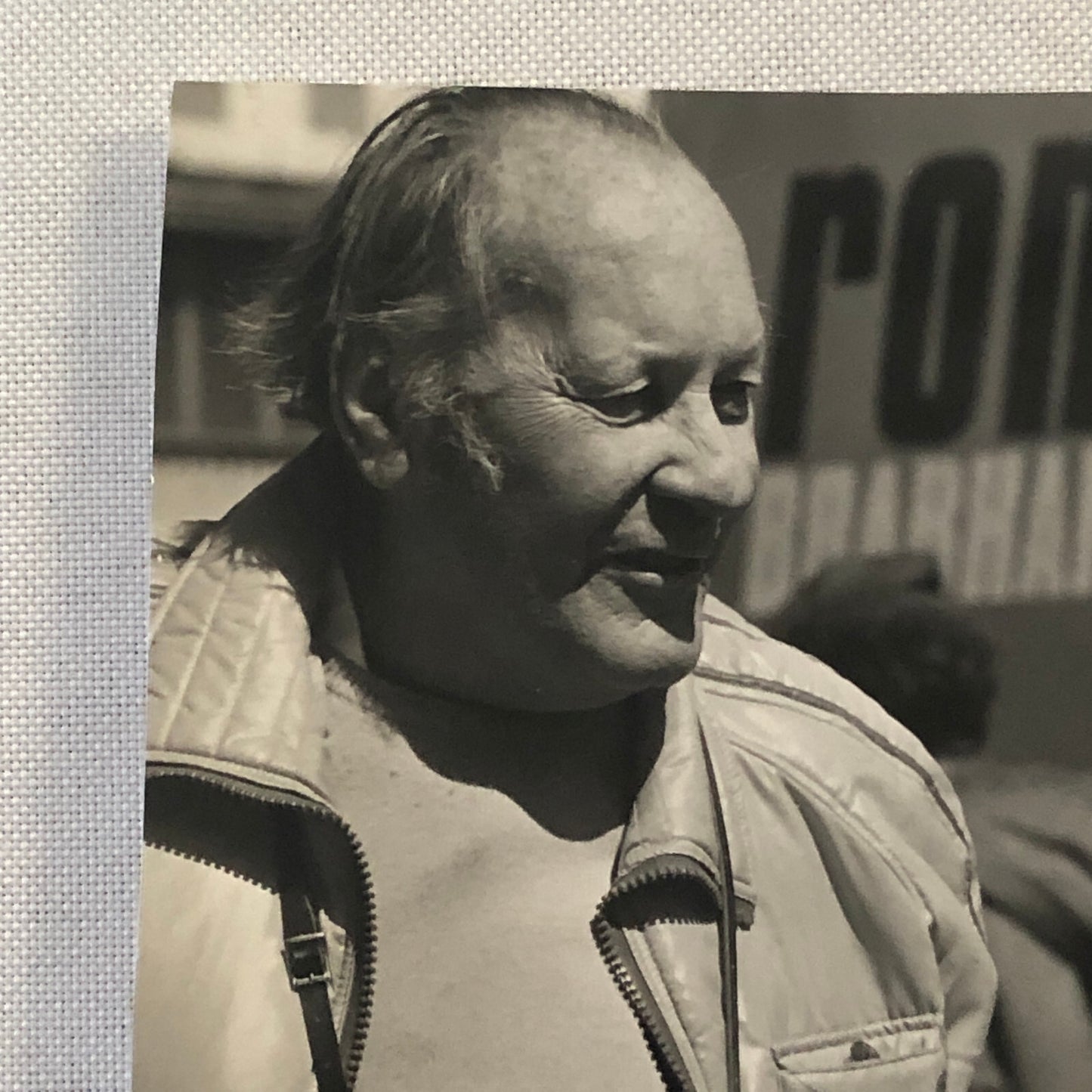 Vintage Racing Photo Photograph HP Seufert Photo