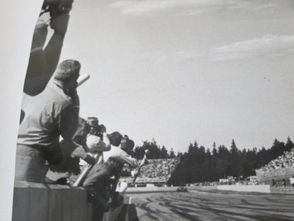 Vintage 1973 Swedish Grand Prix Racing Race Car Photograph Photo Denny Hulme