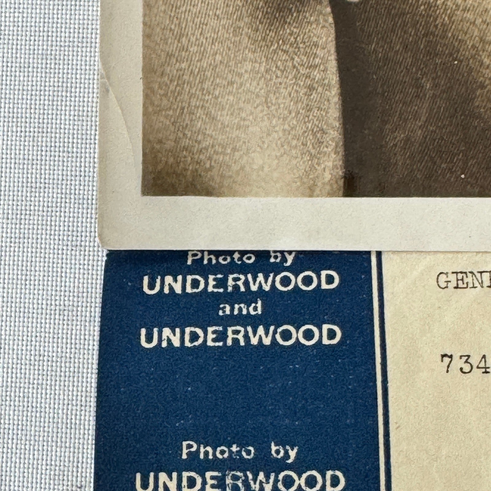 General Douglas MacArthur Underwood Press Photograph 1930 United States Army