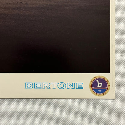Bertone X19 Sales Sheet Brochure Mini Poster Fiat X1/9