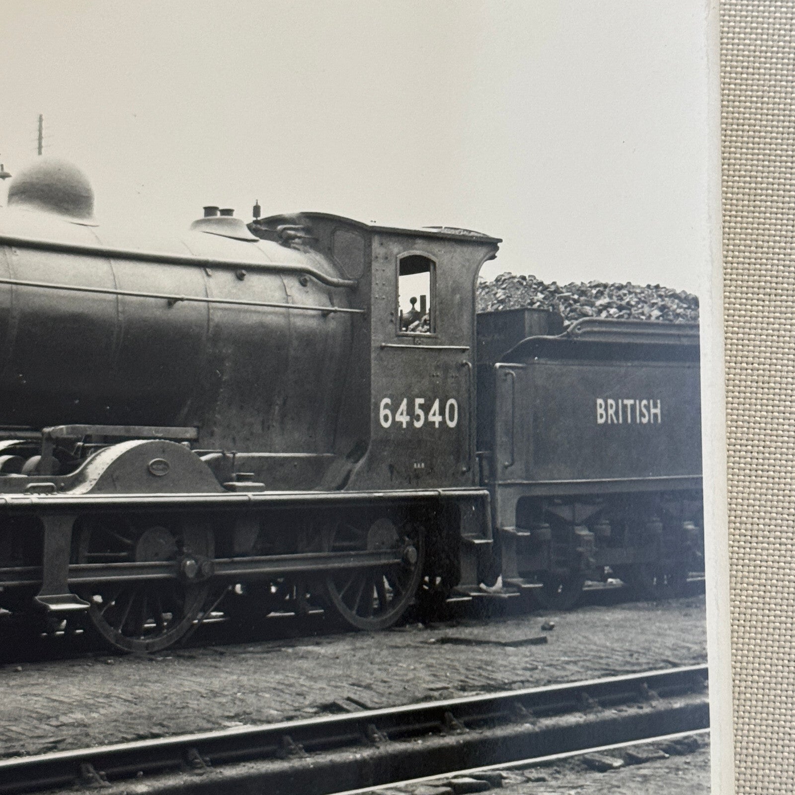 Vintage Train Railway Railroad Rail Photo Photograph Print 64540 British