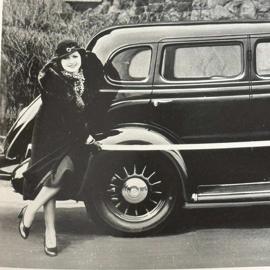 Vintage 1934 Studebaker Skyway Sedan Car Photo Photograph Modern Print