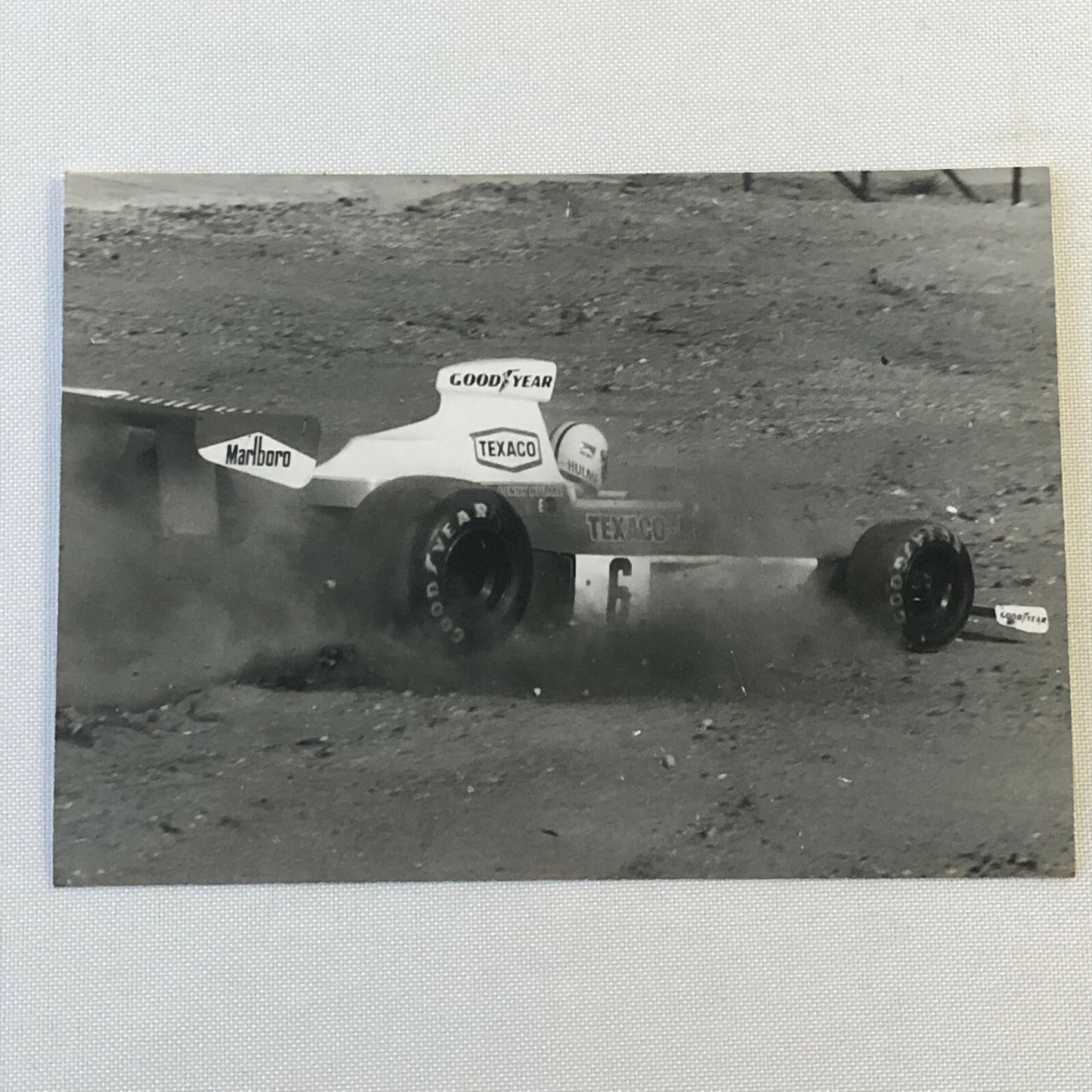 Vintage Denny Hulme 1974 South African Grand Prix Racing Photo Photograph Print 