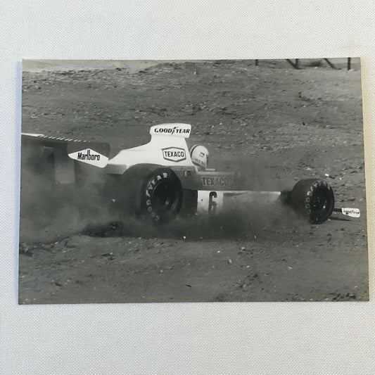 Vintage Denny Hulme 1974 South African Grand Prix Racing Photo Photograph Print 