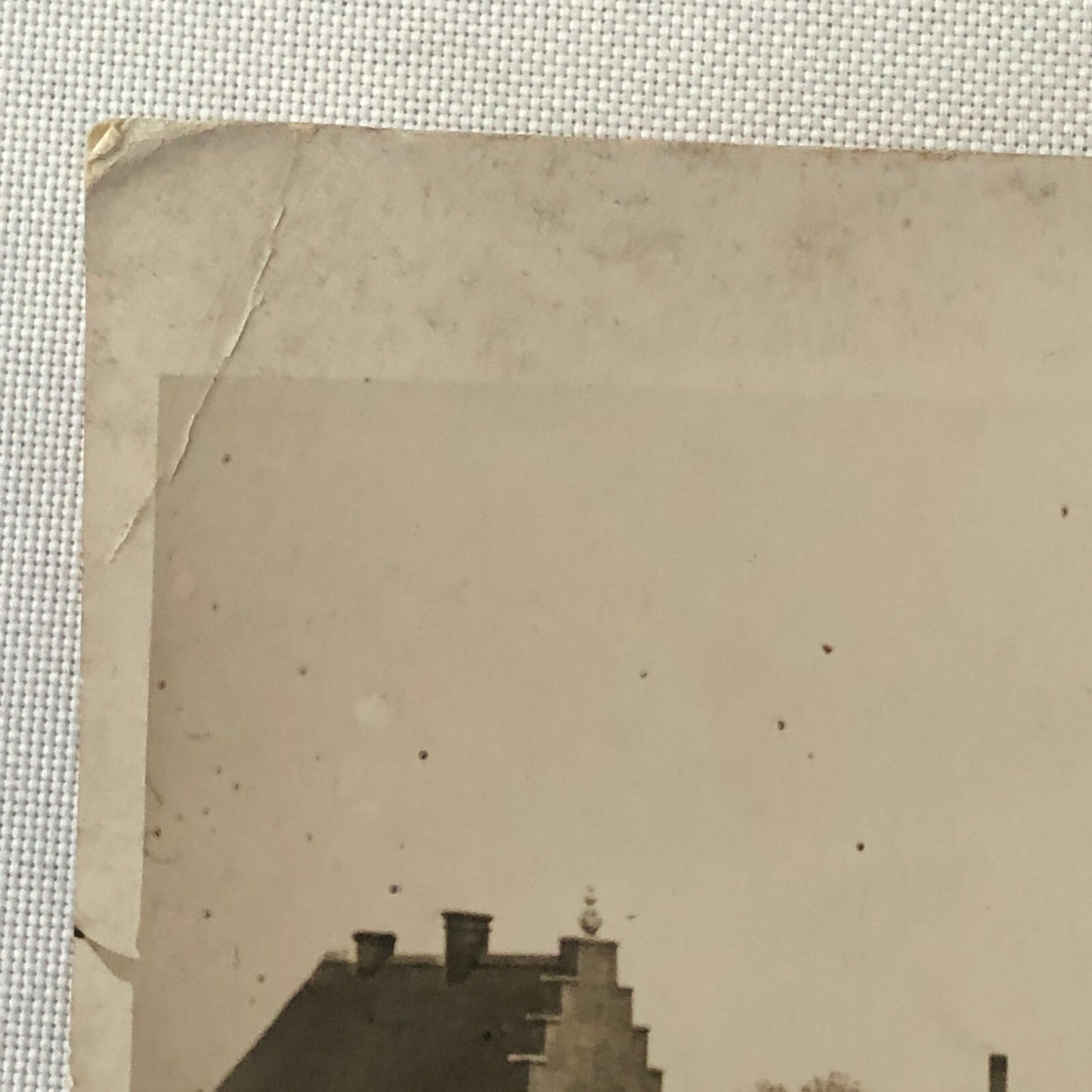 Press Photo Photograph I Was a Spy Movie Film Set 1933 Cars People Buildings