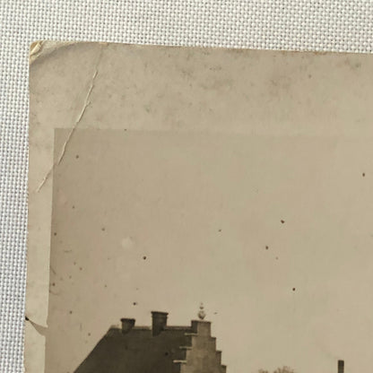 Press Photo Photograph I Was a Spy Movie Film Set 1933 Cars People Buildings