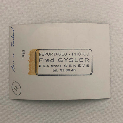 Vintage Racing Photo Photograph Drivers Stirling Moss and Innes Ireland 