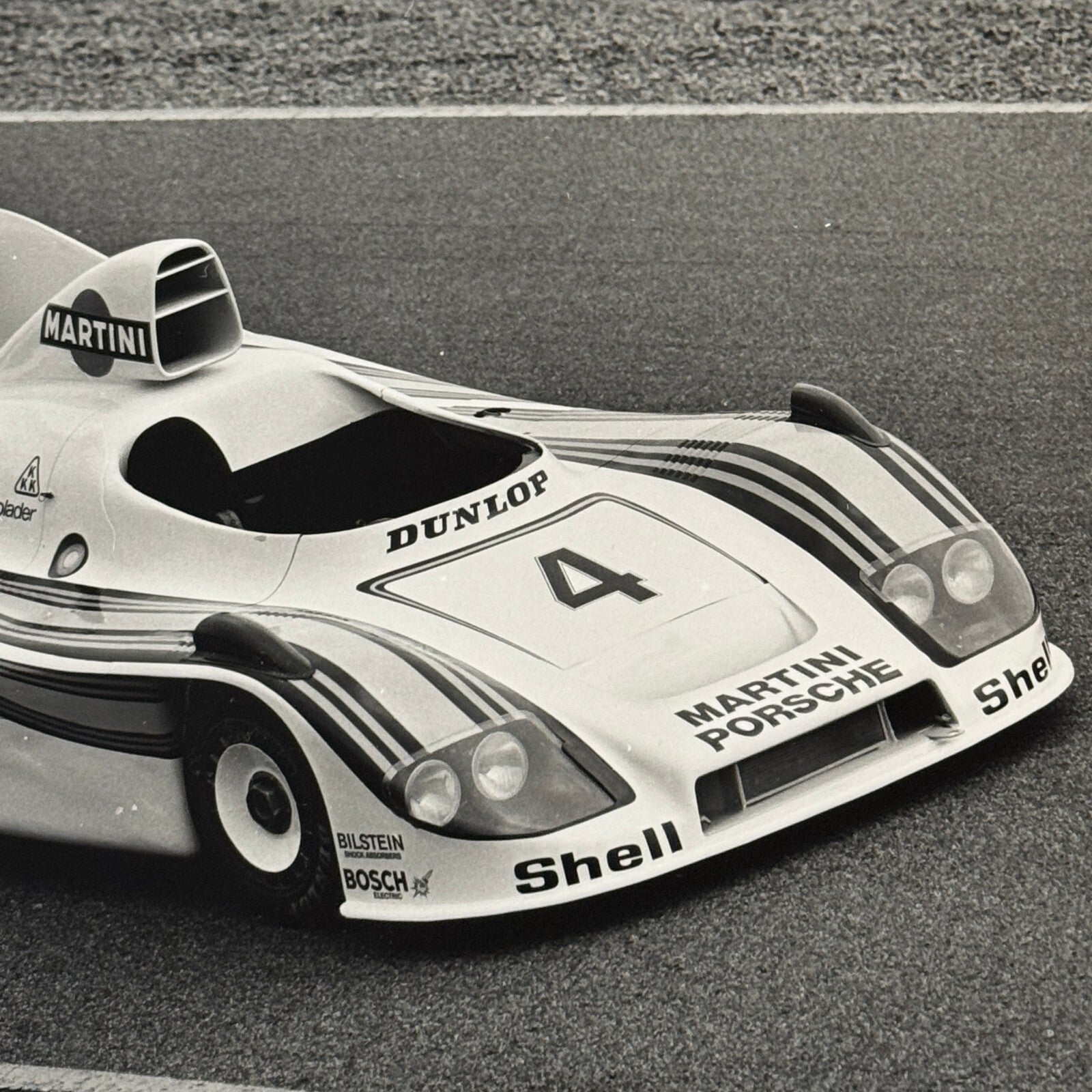 Vintage Porsche 936 Martini Racing Car Photo Photograph Print
