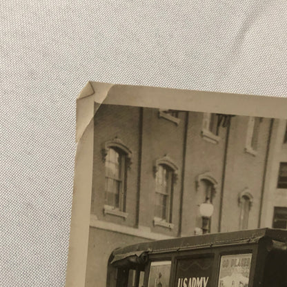 Military Photo Photograph Army Recruiting Truck 1933 Underwood & Underwood Photo